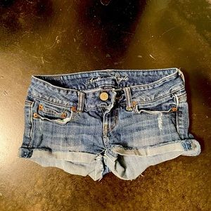 AE shorty shorts 00 stretch